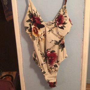 Floral bodysuit
